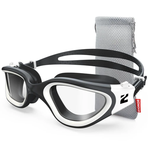 ZIONOR Swim Goggles, G1 SE Swimming Goggles Anti-Fog for Adult Men Women