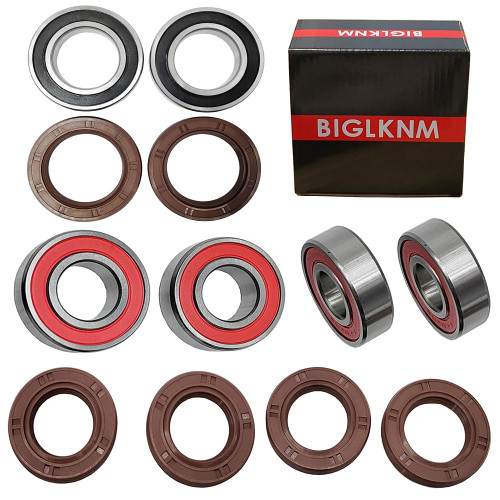 Front & Rear Wheel Bearing Seal Kit for Blaster 200 Banshee 350 Raptor 660R