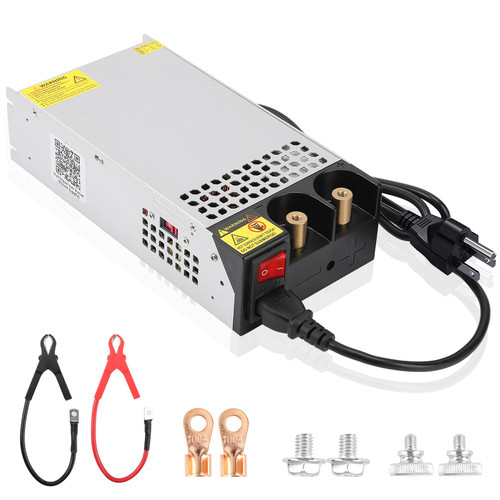 VIXKPIRR DC 12V 100A 1200W Power Supply, 110V AC to 12V DC Converter Transformer Adapter 100amp 1200W Switching Power Supply for LED Strip Light CCTV Camera Security System Radio 3D Printer