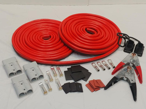 PolePalUSA Winch Jump Ultra Mount Quick Connect 36ft DIY Set - Gray