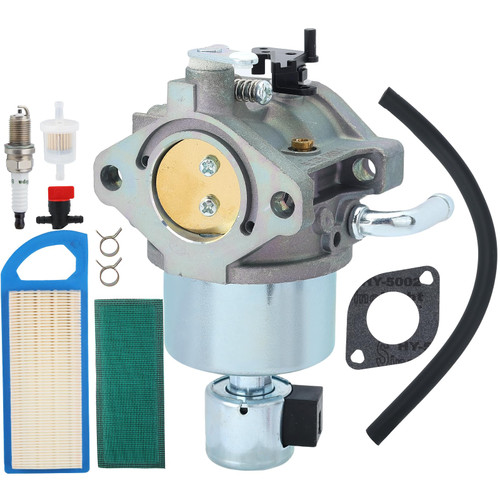 Hipa 594605 Carburetor with 795115 Air Filter for Brigg Stratt 594601 591734 595535 792768 591736 594603 14.5-19.5HP 17.5HP Engines