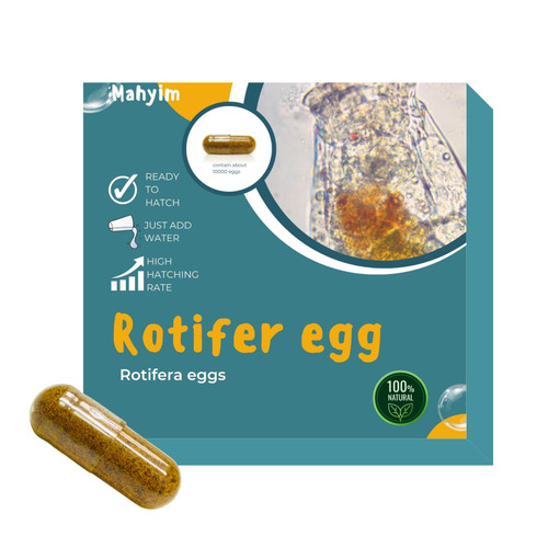 MAHYIM Rotifers Brachionus calyciflorus Pallas Eggs Live Fish Food for Hatching and Culture Suitable