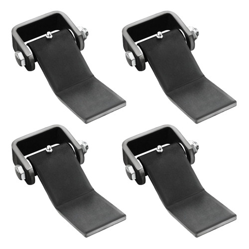 SPARKWHIZ Dump Trailer Hinges Weld on Heavy Duty Greaseable Dump Trailer Door Gate Hinge, Strap Style Long Leaf Hinge, Pack of 4