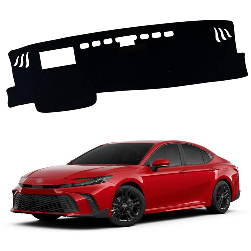 XITER Polyester Dashboard Cover Mat Carpet Dash Nonslip Sun Shade Mat Compatible For Toyota 2025 2026 CAMRY(With HUD)