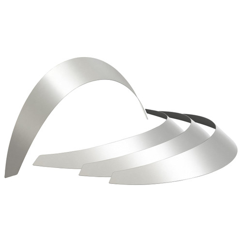 KUAFU Universal Steel Fender Flares 2" Wide, Front & Rear Wide Body Kit