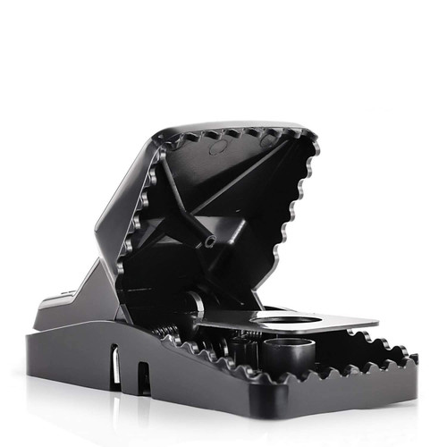 eXuby Large Powerful Rat Traps - Kills Instantly with Powerful Steel Spring - Setup in Seconds - Wash & Reuse Over & Over - Hands Free Disposal - Rat Control Without Harmful Poisons (6)