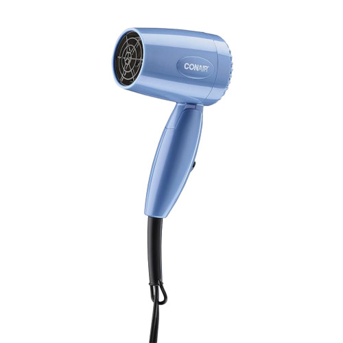 Conair Dual Voltage Hair Dryer, Compact Folding Handle Design, 1600W