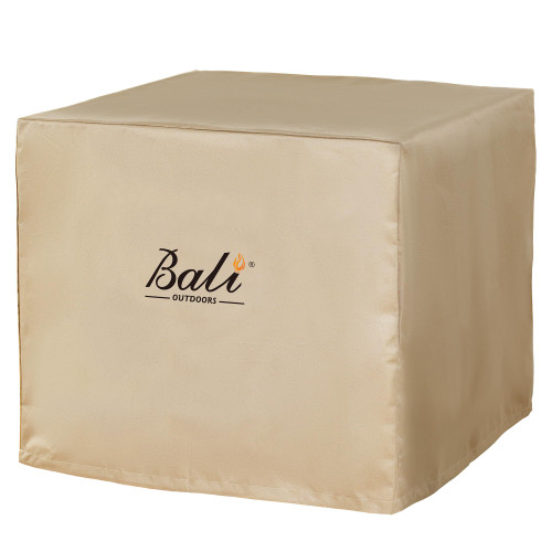 BALI OUTDOORS 30 Inch Square Patio Fire Pit Table Cover