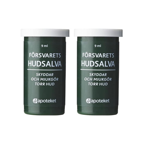 Försvarets Hudsalva Original Military Balm, 2 pieces/Ointment 9 ml
