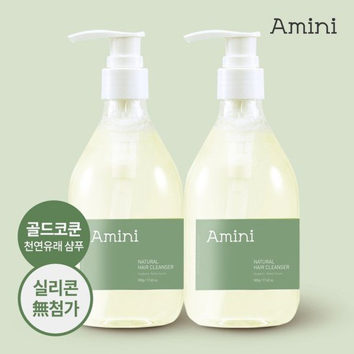 아미니 올인원 내추럴 샴푸 500g 2개/Aminni All-in-One Natural Shampoo 500g 2 packs