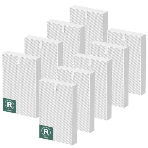 HPA300 HEPA Air Purifier Filter R for Honeywell Air Purifier HPA100/200/300 and 5000 Series, 9 Pack HEPA Filter Compatible with Honeywell R Filter (HRF-R3 & HRF-R2 & HRF-R1)