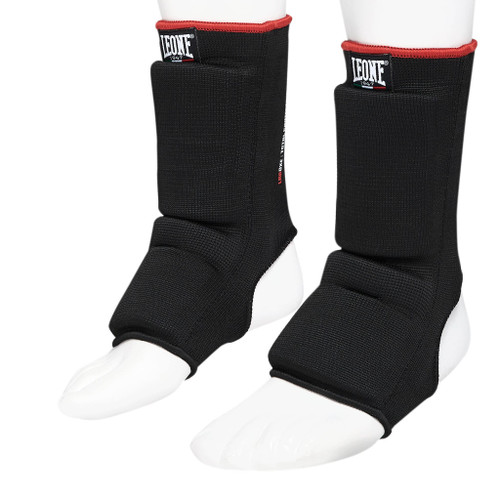 LEONE 1947, Padded Ankle Guards - Black/L - AB720