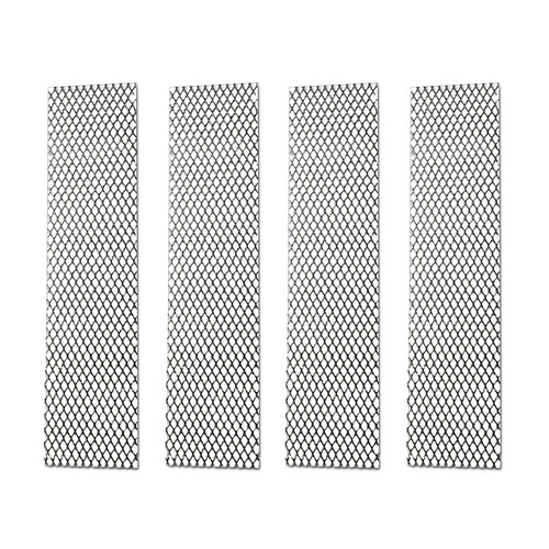 4-Pack Mini Split Air Filter Replacement Compatible with Carrier and Bryant Ductless Systems, Activated Carbon AC Filter Replaces 12100206000056, Grey Air Conditioner Replacement Filters