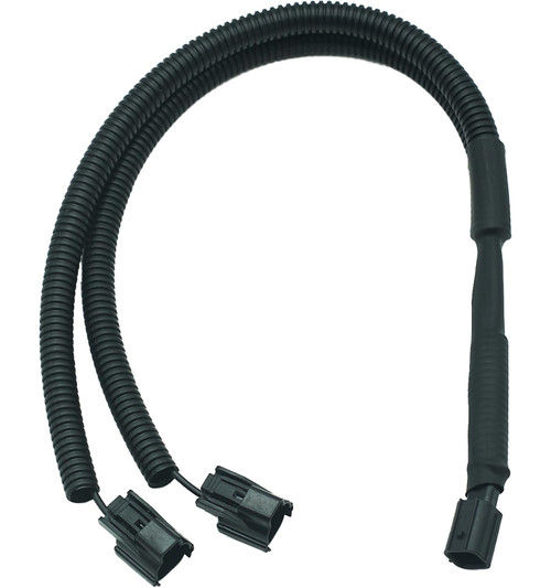 NEOGET Horn Splitter Harness for Honda Old 1-Pin Connector, 1 to 2 Type-Y Adapter Cable to Add a Second Horn, Fits Civic 1998-2015, Fit 2007-2020, Insight, Element, CR-Z
