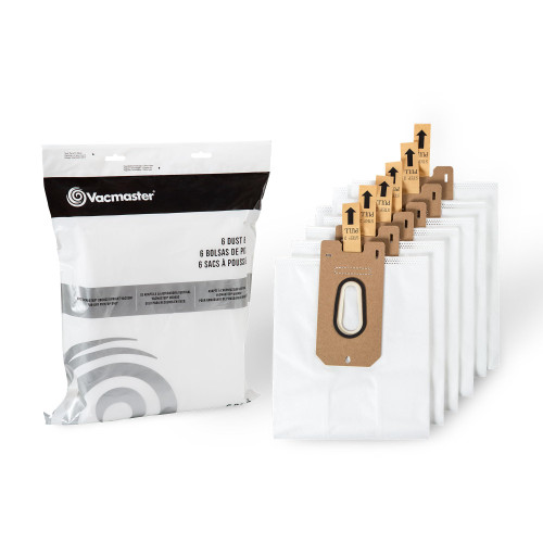 Vacmaster 952546 6-Pack Dust Bags for Bagged Upright Vacuum UB0402
