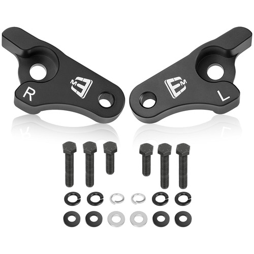 Eumti 2 Inch Lowering Links Blocks Kit Motorcycle Rear Slam Lowering Block Drop Kit for 2002-2026 Harley Touring Road King Street/Electra Glide Ultra Limited