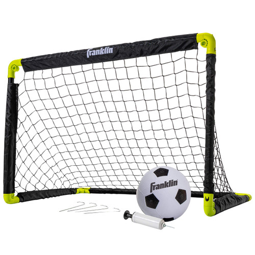 Franklin Sports Kids Mini Soccer Goal Set - Backyard/Indoor Mini Net + Ball Set with Pump - Portable Folding Youth Goal Set - 36" x 24" Franklin Sports Kids Mini Soccer Goal Set - Backyard/Indoor Mini Net + Ball Set with Pump - Portable Folding Youth Goal Set - 36" x 24"
