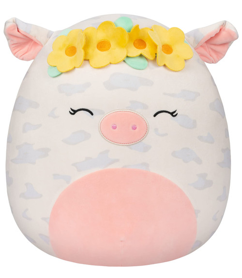 Squishmallows 16-Inch Rosie Spotted Pig with Yellow Flower Crown - Large Ultrasoft Official Kelly Toy Plush - Amazon Exclusive Squishmallows 16-Inch Rosie Spotted Pig with Yellow Flower Crown - Large Ultrasoft Official Kelly Toy Plush - Amazon Exclusive