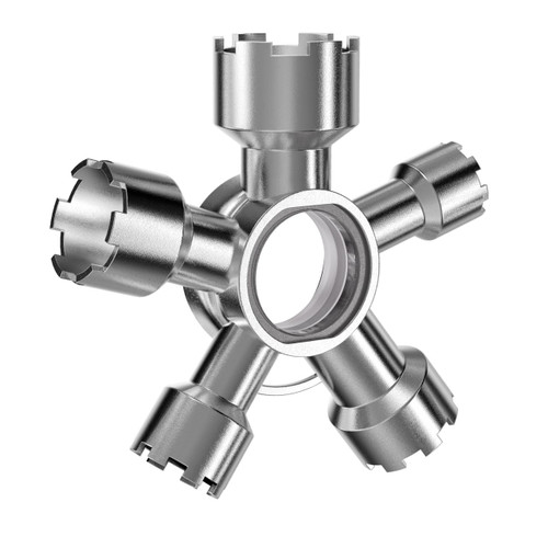Heavy-Duty 10-in-1 Faucet Aerator Removal Tool Universal Metal Aerator Key