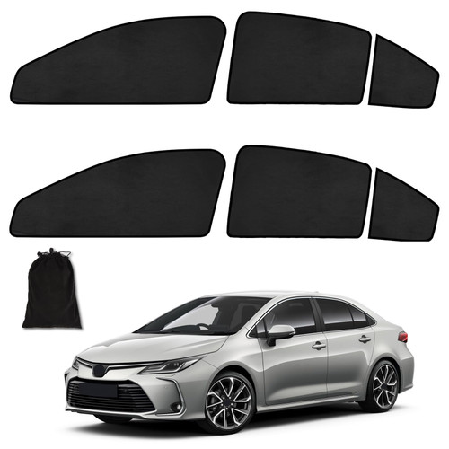 ZATOOTO Toyota Corolla Window Shade 2019-2024,Soft Suede for Durable