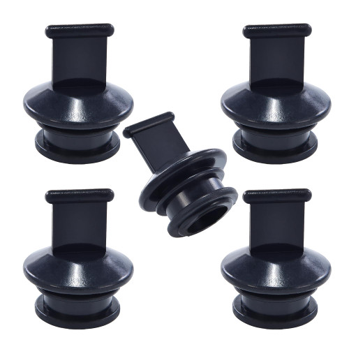 YOQVQOY 5 Pack Push-in Boat Drain Plug Replacement for Boat f/1-1/8 Push-in Drain Plug Thru-Hull, The Push-in Boat Drain Plug Stopper for Livewell Boat Plug Effectively Prevent Water Overflow
