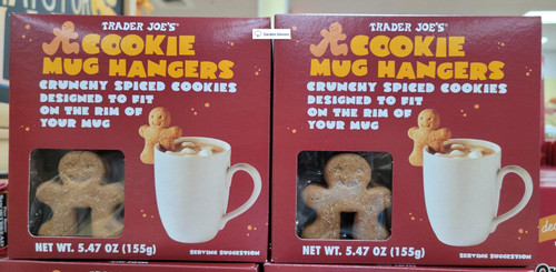 Trader Joe’s Limit Edition Cookie Mug Hangers 5.47oz 155g (Two Boxes)