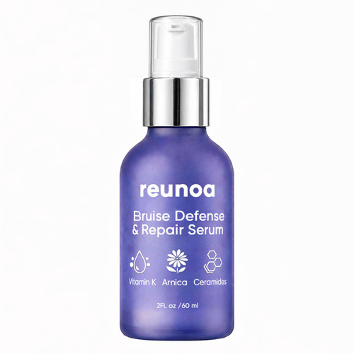 Reunoa Bruise Defense Repair Serum, Reunoa Cream Korvel Serum for Skin with Arnica, Vitamin K, Ceramides, Deep Hydrators, Redwuce Drynaess, 60ml