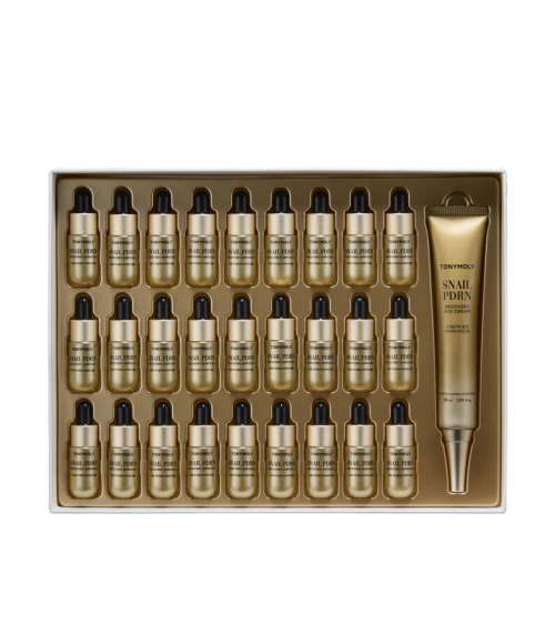 Tony Moly 스네일 PDRN 리커버리 앰플&아이크림 세트/Tony Moly Snail PDRN Recovery Ampoule & Eye Cream Set