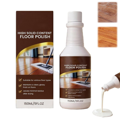Chinosuo 150ML Professional Wood Floor Restorer, Floor Restore for Wood Floors, Floor Revive Wood Floor Restorer, Suitable for Hardwood Floors, Laminate Flooring, Furniture Surfaces Maintenance