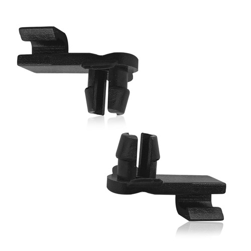GolTHd Hood Safety Catch Snap, Hood Clips, 2PCS, (Black)
