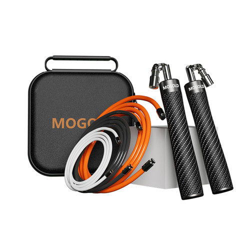 Mogold Weighted Jump Rope Set，Professional Heavy Duty Skipping Rope