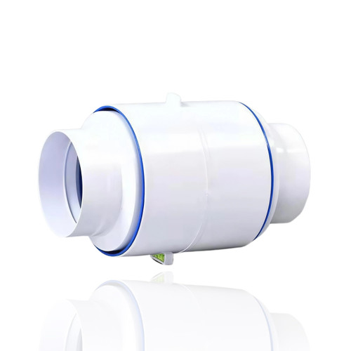 BRDUROBLA 3 Inch 4 Inch Draft Blocker Backdraft Damper Duct Draft Stopper One-Way Airflow Ducting Insert Backflow Preventer Inline Fan Vent Deflector for Ducting in PVC or Flexible Hose