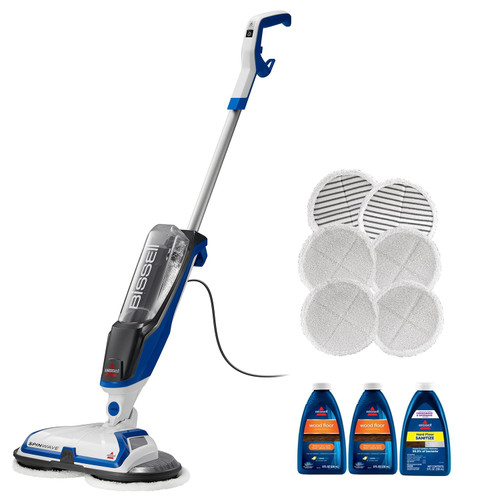 BISSELL SpinWave Hard Floor Expert Corded Spin Mop Cleaner, 20393