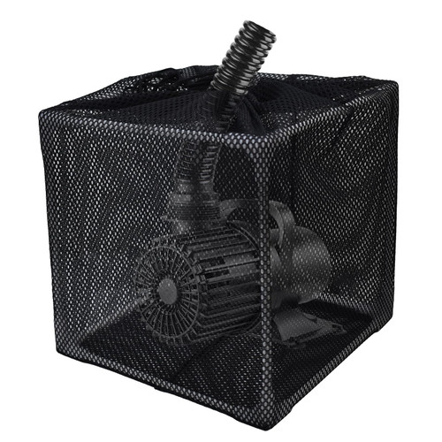 BSTSLL Pond Pump Filter, 7 Inch Anti-Clogging Pond Filter Bag Mesh Water Pump Barrier Bag Outdoor Pond Pump Filter Box Basket