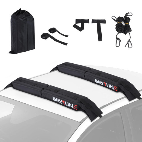 Drytuns Surfboard Rack for Car, Paddle Board Car Rack, Surf Racks for Cars