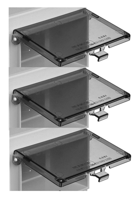 iMBAPrice DBHC Electrical Box Replacement Cover, Clear 1-Gang Horizontal Extra Duty in-Use Cover – Direct Replacement for DBHS1C, DBHM1C, DBHR1C, DBHR131C, DBHB1C, 3-Pack