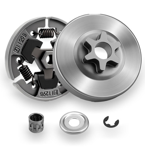 MS201T 3/8" 6T Clutch Drum Spur Sprocket Bearing Kit For Stihl MS192T, MS193T, MS194T, MS200, MS200T, MS201, MS201T, MS201TC Chainsaws – OEM Replacement 1137 640 2005, 1145 640 2010, 1129 640 2000
