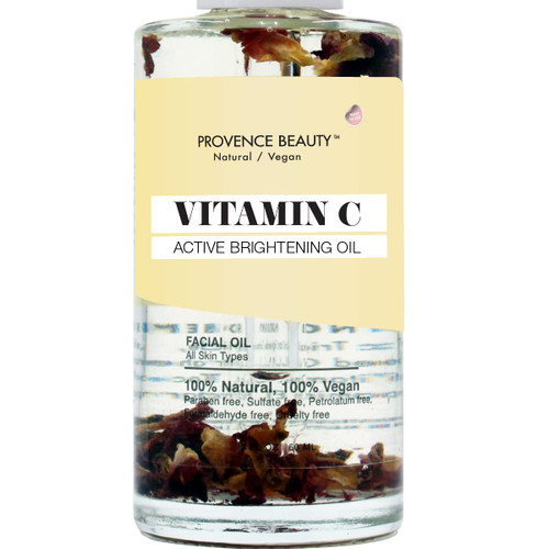Provence Beauty Vitamin C Face Oil Facial Moisturizing Light Serum Anti-Acne, Discoloration Correcting, Dark Spots, Wrinkle With Anti-Aging Organic Hyaluronic Acid C-Synergy Plus For Men And Women Provence Beauty Vitamin C Face Oil Facial Moisturizing Light Serum Anti-Acne, Discoloration Correcting, Dark Spots, Wrinkle With Anti-Aging Organic Hyaluronic Acid C-Synergy Plus For Men And Women