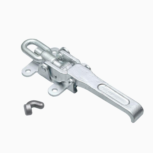 JaBoaRe Casting Toggle Latch Heavy Duty Adjustable Draw Latch for Dump Trucks, Trailers, Toolboxes and Rear Gate Applications
