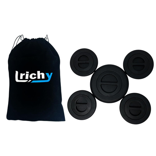Lrichy Bed Plug Cover Kit with Storage Bag for Ram 2500/3500 2014-2026