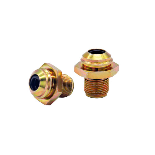 V VELAMEIS Engine Coolant Radiator Line Quick Connector for 2005-2008 Ford F150, 2004-2006 Expedition, 2006-2008 Lincoln Mark LT, 2005-2008 Navigator Transmission Cooler Oil Tube Connector（0027）