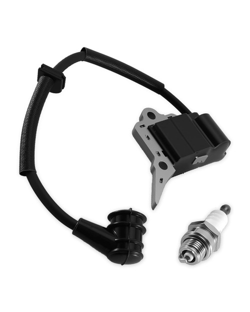 Ignition Coil Spark Plug Fit for Ryobi RY3714 3716 RY3818 BM3716 BM3818