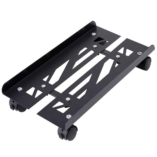Hovadova Adjustable Computer Tower Stand, Metal, Fits Most PC