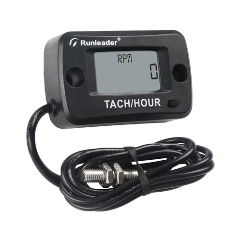 Runleader RL-HM019C Magnetic Pickup Tach/Hour Meter