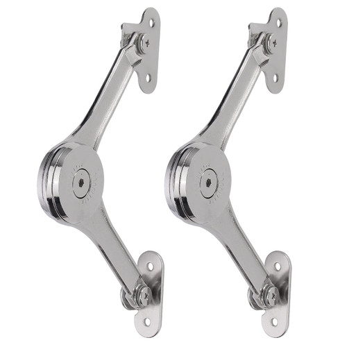 Lid Stay Hinges Heavy Duty-Toy Box Hinges Soft Close Macaro Lid Stay Support for Chest Toy Box Soft Close Hinge Support 50lb/2pcs