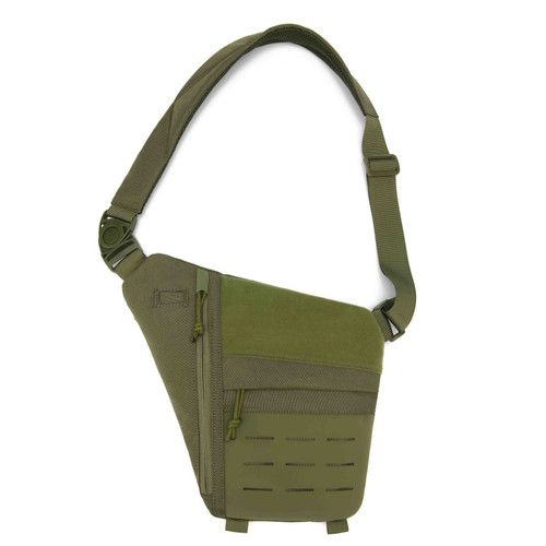 Concealed Carry Sling Bag for Men, Chest Holster Bag of Pistols Anti-Thief Crossbody Daypack Personal Pocket Sling Pack