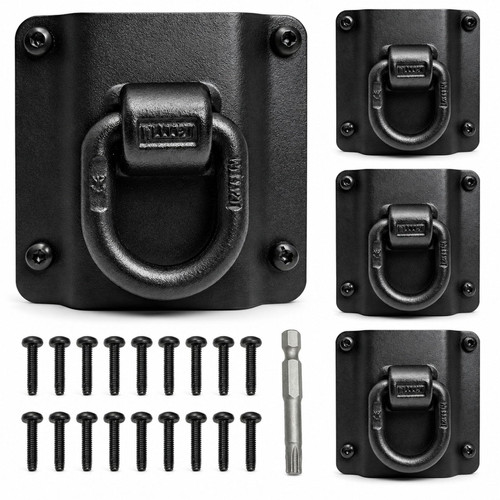4 Pack Heavy Duty Truck Bed Tie Down Anchors for Ford F150 F250 F350