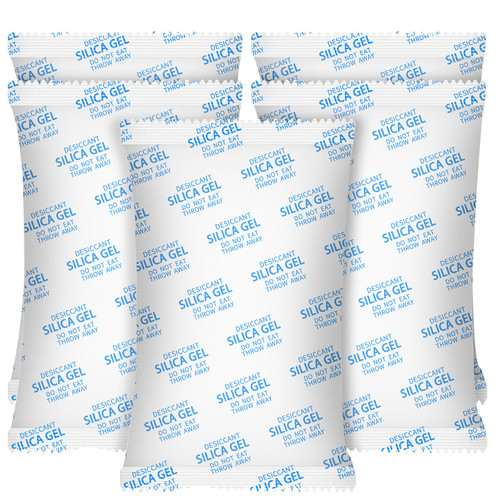 Large Desiccant Packs, 5 Packs 600 Gram Silica Gel Packets Reusable, Dehumidifier Packs for Car Desiccant, Large Moisture Absorbers for Car, Safe, 3D Filaments, Basement Garage