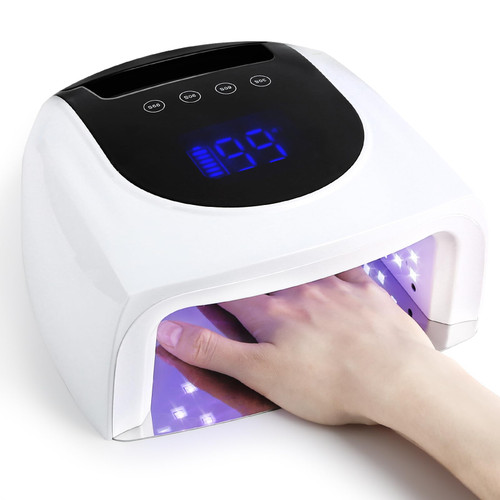 Linssy 96W UV LED Cordless Nail Lamp,Nail Dryer with 42 Beads,UV Light for Gel Nails Manicure for Fingernails & Toenails,Professional LED Nail Lamp for Salons with 4 Timer Settings and Smart Sensor Linssy 96W UV LED Cordless Nail Lamp,Nail Dryer with 42 Beads,UV Light for Gel Nails Manicure for Fingernails & Toenails,Professional LED Nail Lamp for Salons with 4 Timer Settings and Smart Sensor