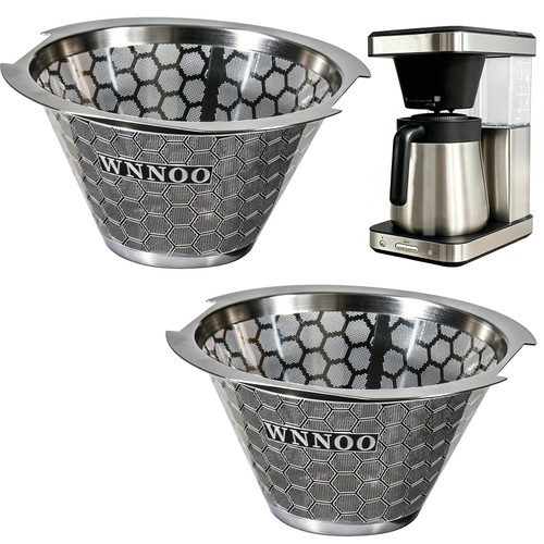 Reusable Coffee Filter compatible with OXO Brew 8-Cup Coffee ，Stainless Steel Coffee Filter for Sustainable Brewing – No more Paper Filters